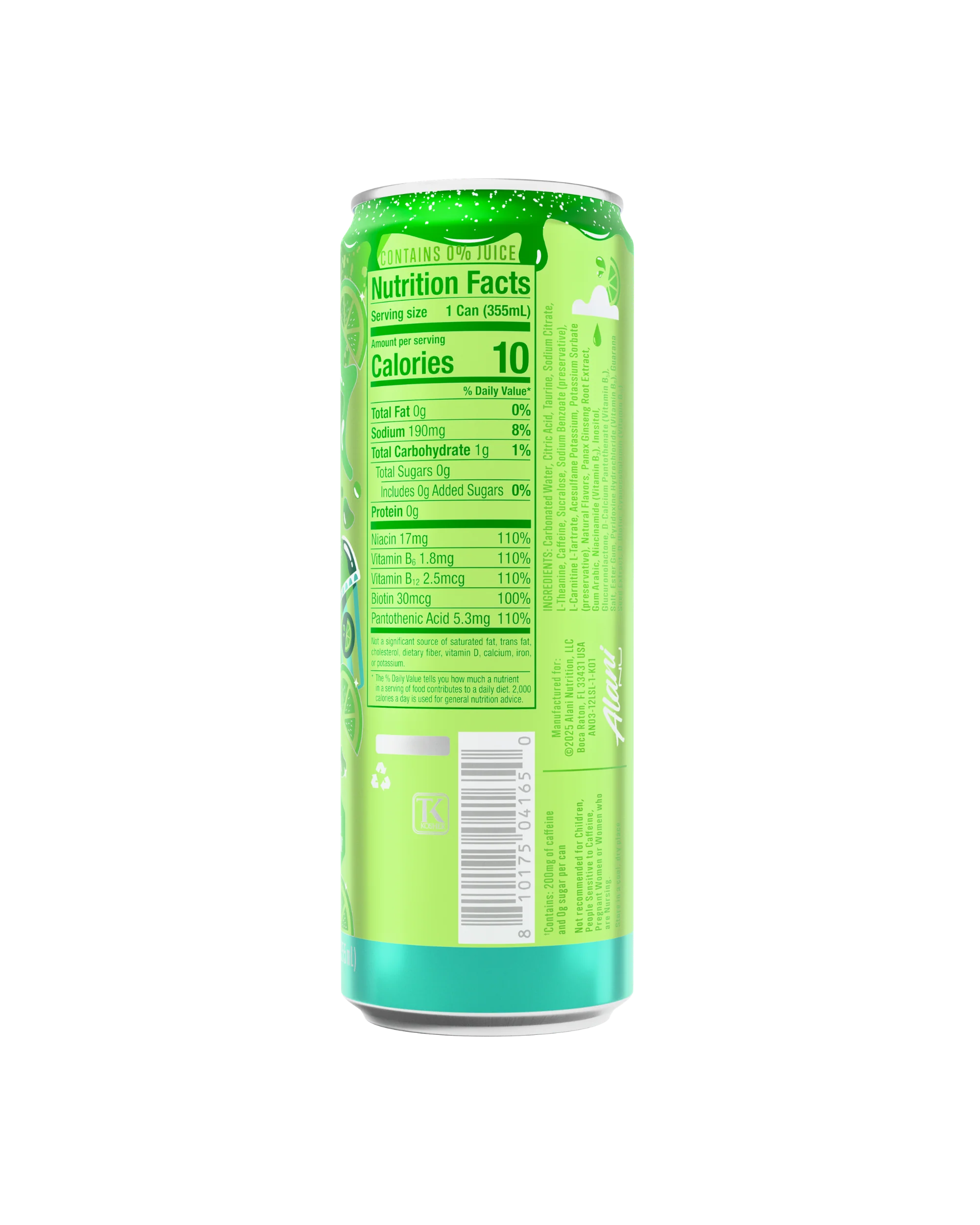 Energy Drink - Lime Slush - Image 5